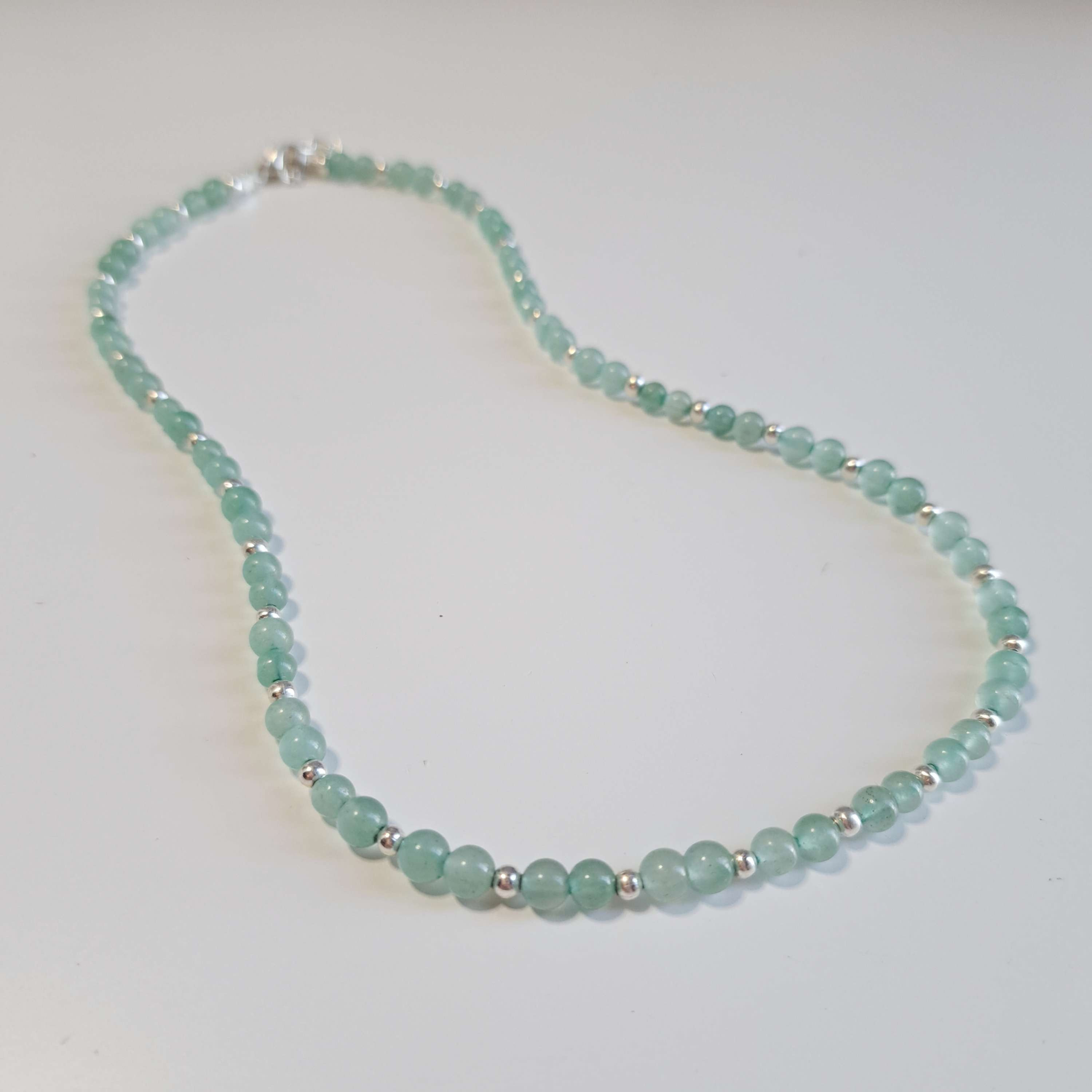 Katie's Green Aventurine Dainty Necklace