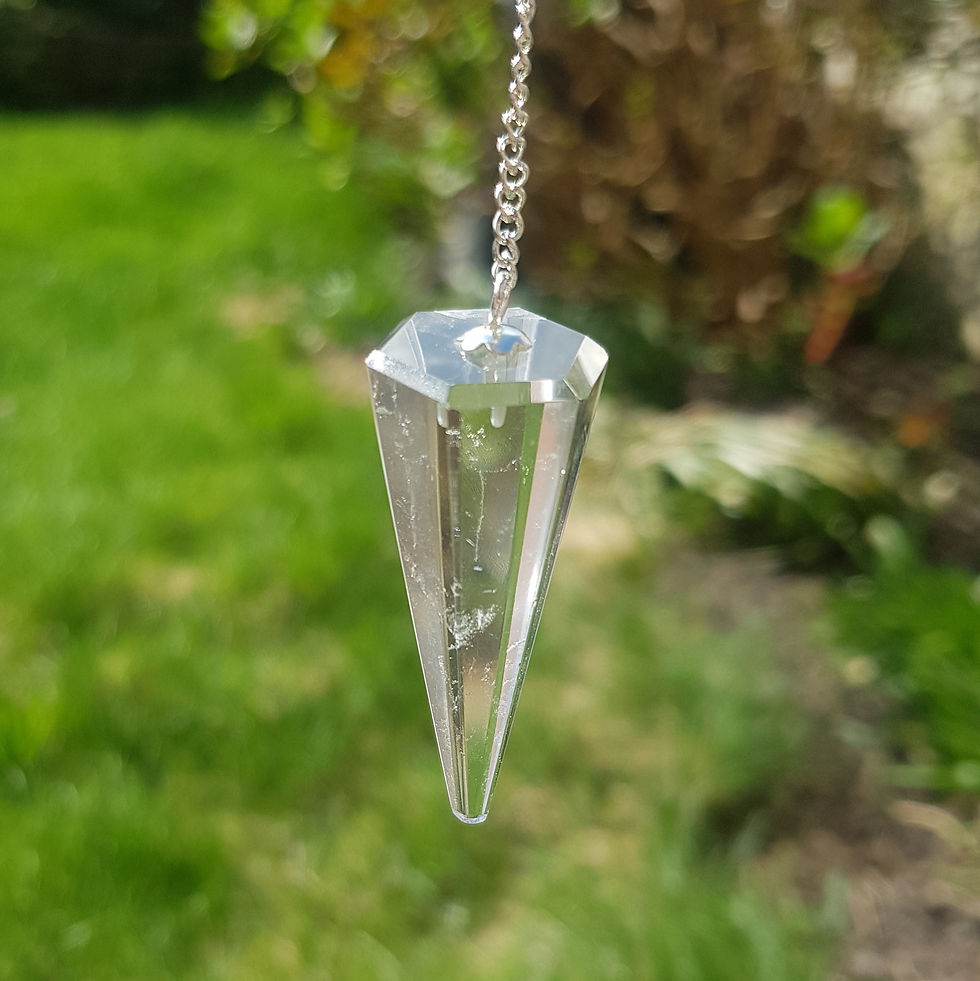 Thumbnail: Clear Quartz Crystal Pendulum