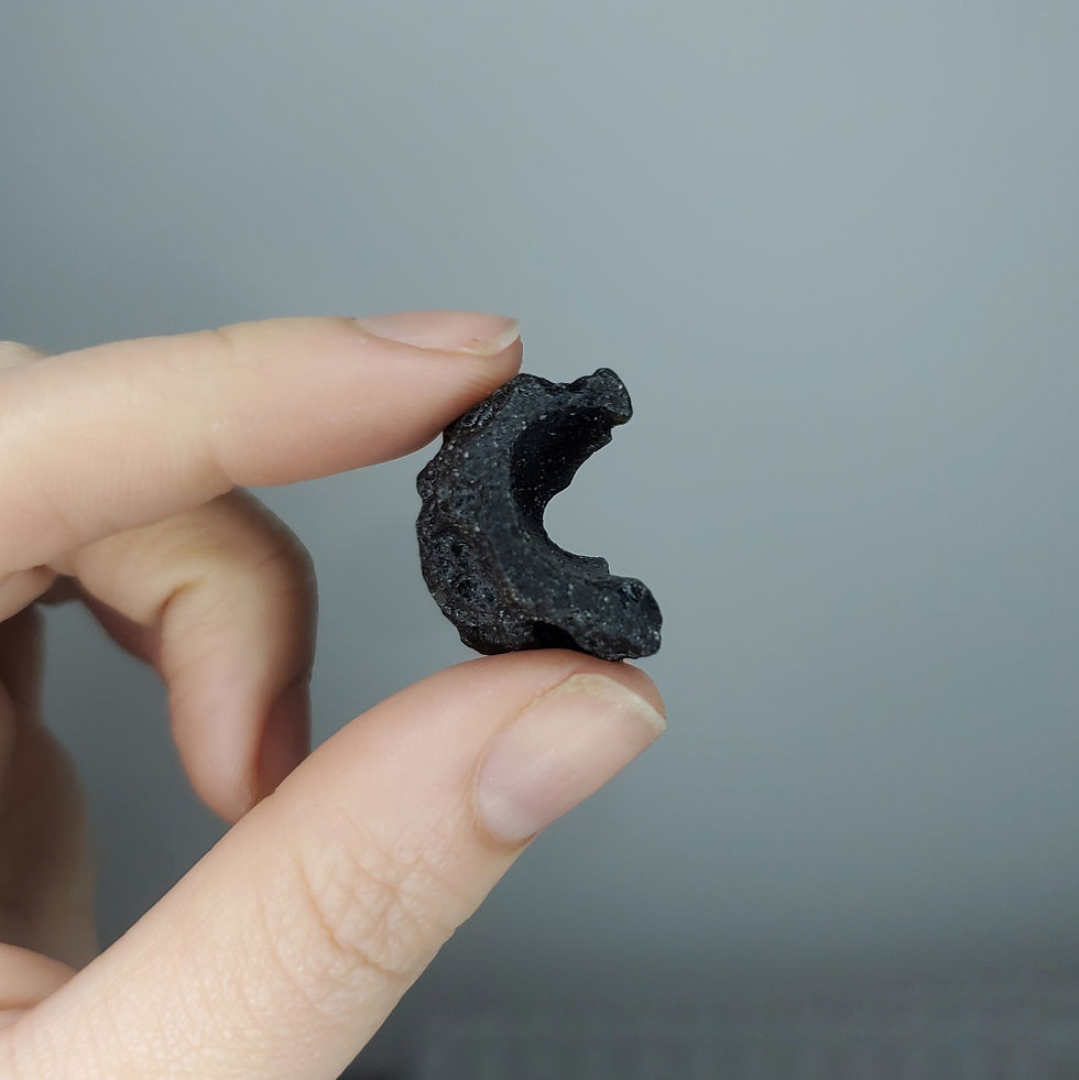 Thumbnail: Indochinite Raw Unpolished Tektite