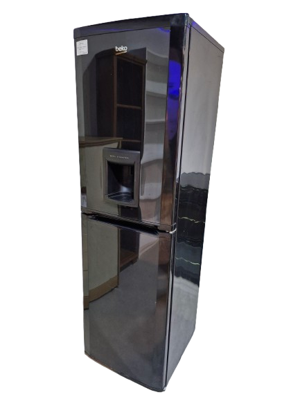 Beko Fridge Freezer, Black, 5'11"