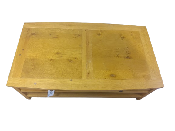 Thumbnail: Oak 2 Drawer Coffee Table