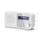 Thumbnail: Sharp WH Tokyo Portable Digital Radio - White (DR-P420)