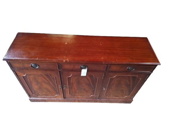 Thumbnail: Sideboard with 3 Drawers and 3 Cupboards (some scratches on surface)