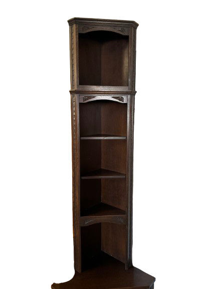 Thumbnail: Oak Three Tier Corner Cabinet
