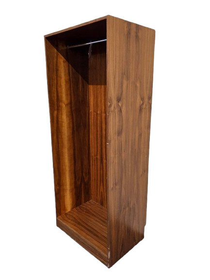 Thumbnail: Teak Veneer Open Hanging Wardrobe 