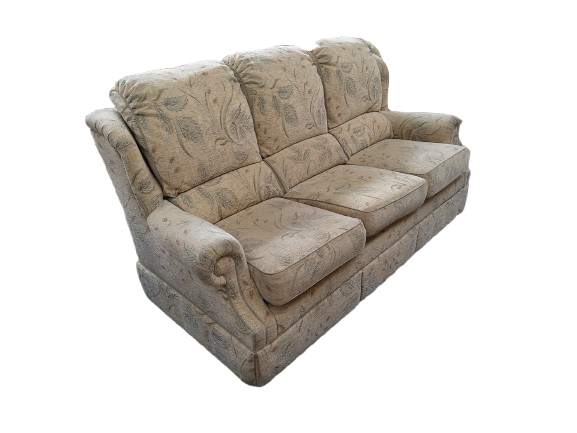 Thumbnail: G Plan Patterned 3 Seater Sofa and 2 Armchairs 