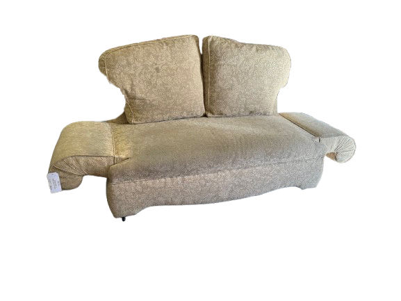 Thumbnail: Cream Fabric 2 Seater Drop End Sofa