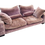 Thumbnail: Purple 3 Seater Sofa (Damage Cushion)