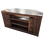 Thumbnail: Brown Wooden TV Unit with 2 Cupboard Doors 