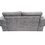 Thumbnail: Grey Fabric 2 Seater Sofa 