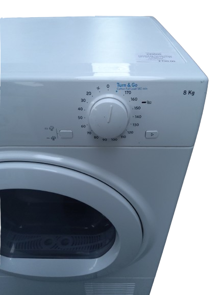 Thumbnail: Indesit Condenser Tumble-Dryer (White | 8kg)