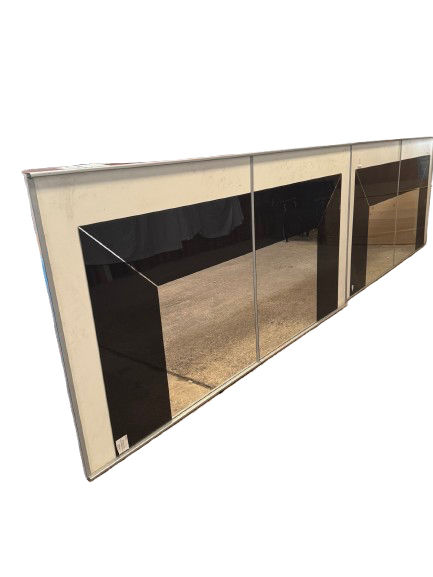 Mirrored Sliding Wardrobe Doors with Runner