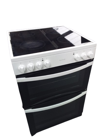 Indesit Electric Cooker (White | 60cm) Double Oven and Grill