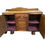 Thumbnail: Vintage Walnut Wooden  Sideboard With 2  Cupboards And 4 drawers