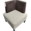 Thumbnail: Corner Chair Brown and Grey 