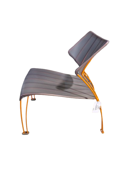 Thumbnail: IKEA PS Hasslo Chair Orange Metal Frame (Collectible Vintage 1990's)