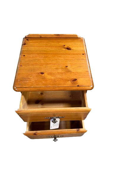 Thumbnail: Erskine Pine 3 Drawer  Bedside Unit