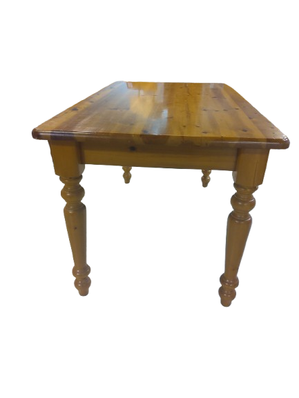 Thumbnail: Pine Dining Table with Drawer