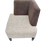 Thumbnail: Corner Chair Brown and Grey 