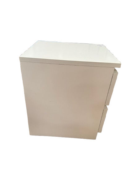 Thumbnail: White IKEA 2 Drawer  Bedside Unit