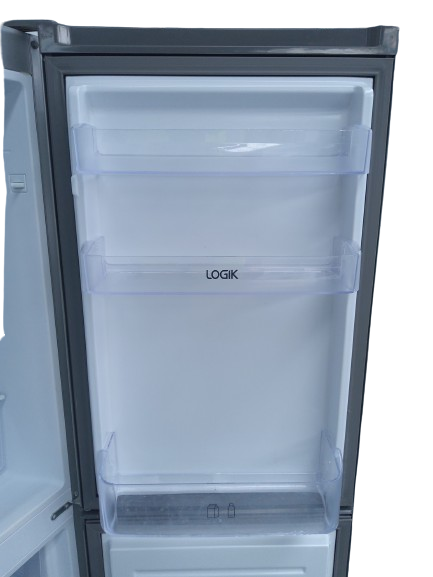 Thumbnail: Logik 50/50 Fridge-Freezer (Grey | 4'9") SCRATCHED PAINT ON DOORS 