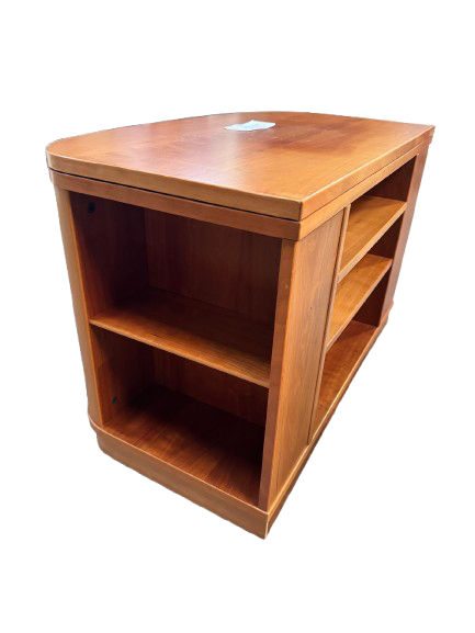Thumbnail: Teak TV Unit with  Glass Doors