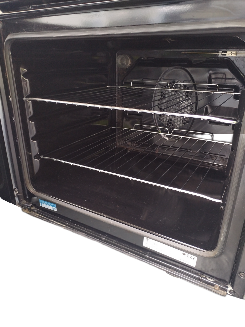 Thumbnail: Beko Grey Electric Cooker with Ceramic Hobs and Separate Oven and Grill