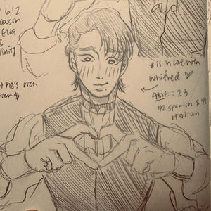 Maximilliano Sketch OC
