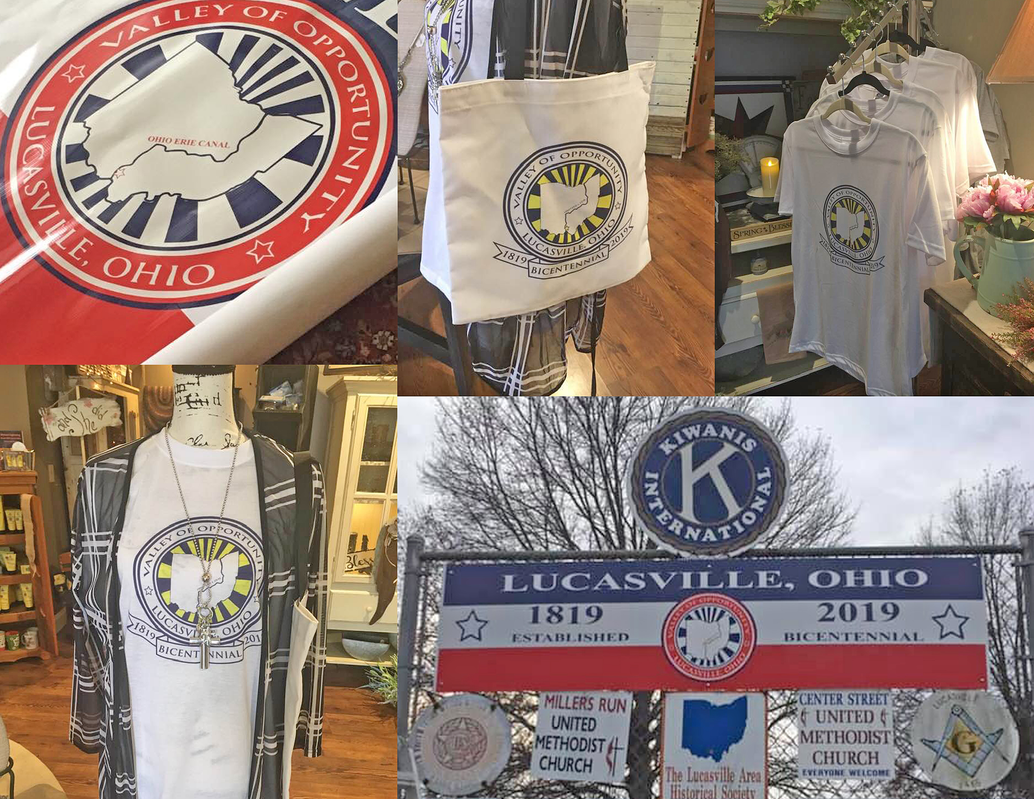Lucasville Bicentennial Designs