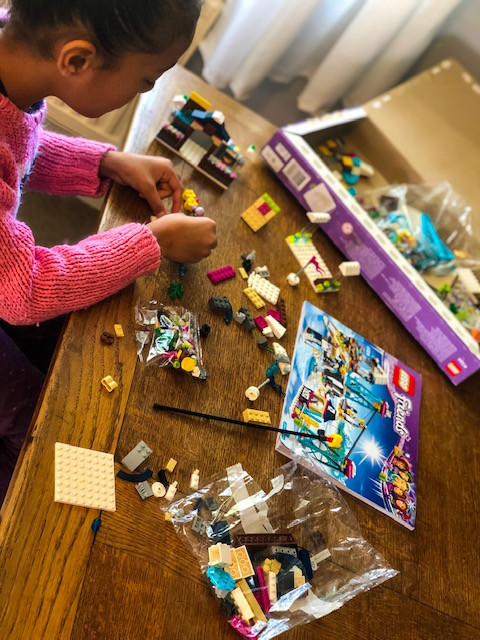 Fijian In The UK starting off with our LEGO Friends Snow Resort set
