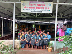 Education Kit Distribution at Different center.