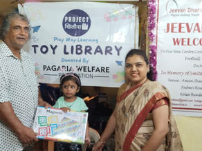 Welcome to the Toy Library at Cotton Green, Mumbai.