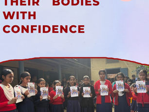 Empowering Girls Through Menstrual Health Education at Assam.