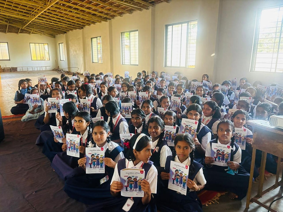 Menstrual Health Education for Every Girl at Kolhapur.