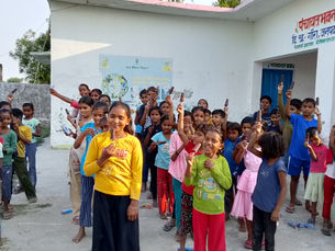 The Coolest Party of the summer at our Community learning center.