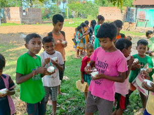 A Cool Treat for a Warm Smile Ice Cream Party in West Bengal.