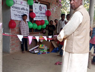 New Community Center at in Bhogwara Village in Uttar Pradesh.