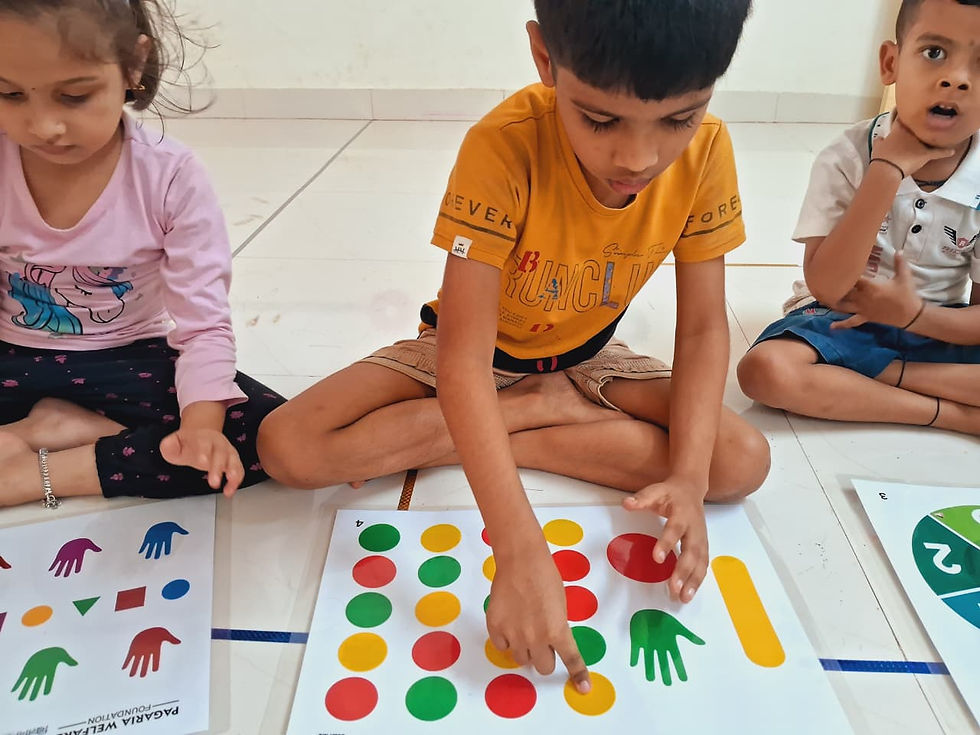 A Day of Laughter, Learning & Brain Gym Activities at Ratnagiri.