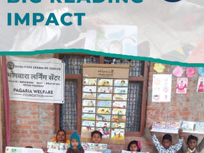 Inspiring a Love for Reading At Bhogawra, Uttar Pradesh.