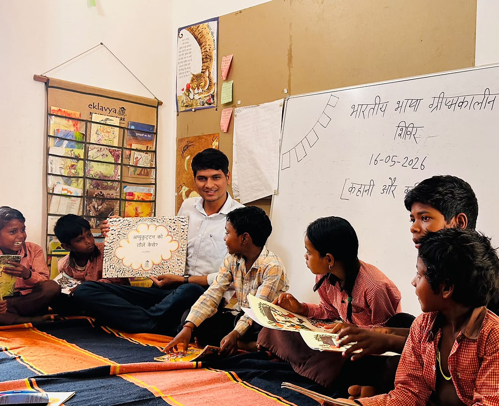 Bringing Stories to Children in Uttar Pradesh!