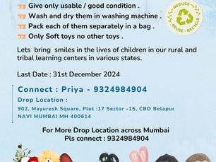 Soft Toys Collection Drive