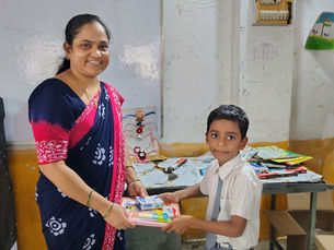 Spreading Smiles with Education BKP High School, Targarh (Navi Mumbai)