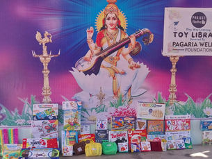 Toy Library at Panchayat Union Primary School, Vedaraniam, Tamil Nadu.