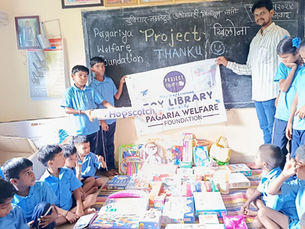 Toy Library Initiative at ZP School Kawda Lilakpada, Palghar.