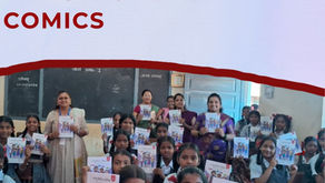 Breaking Myths with Menstrupedia Comics in Ratnagiri.
