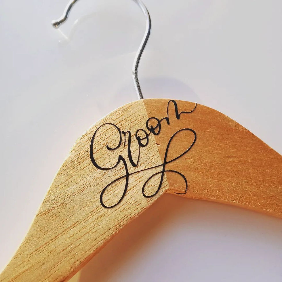 Thumbnail: Free Hanger Bride and Groom