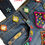 Thumbnail: Handmade Denim Tote bag, shoulder bag - selected embellishment