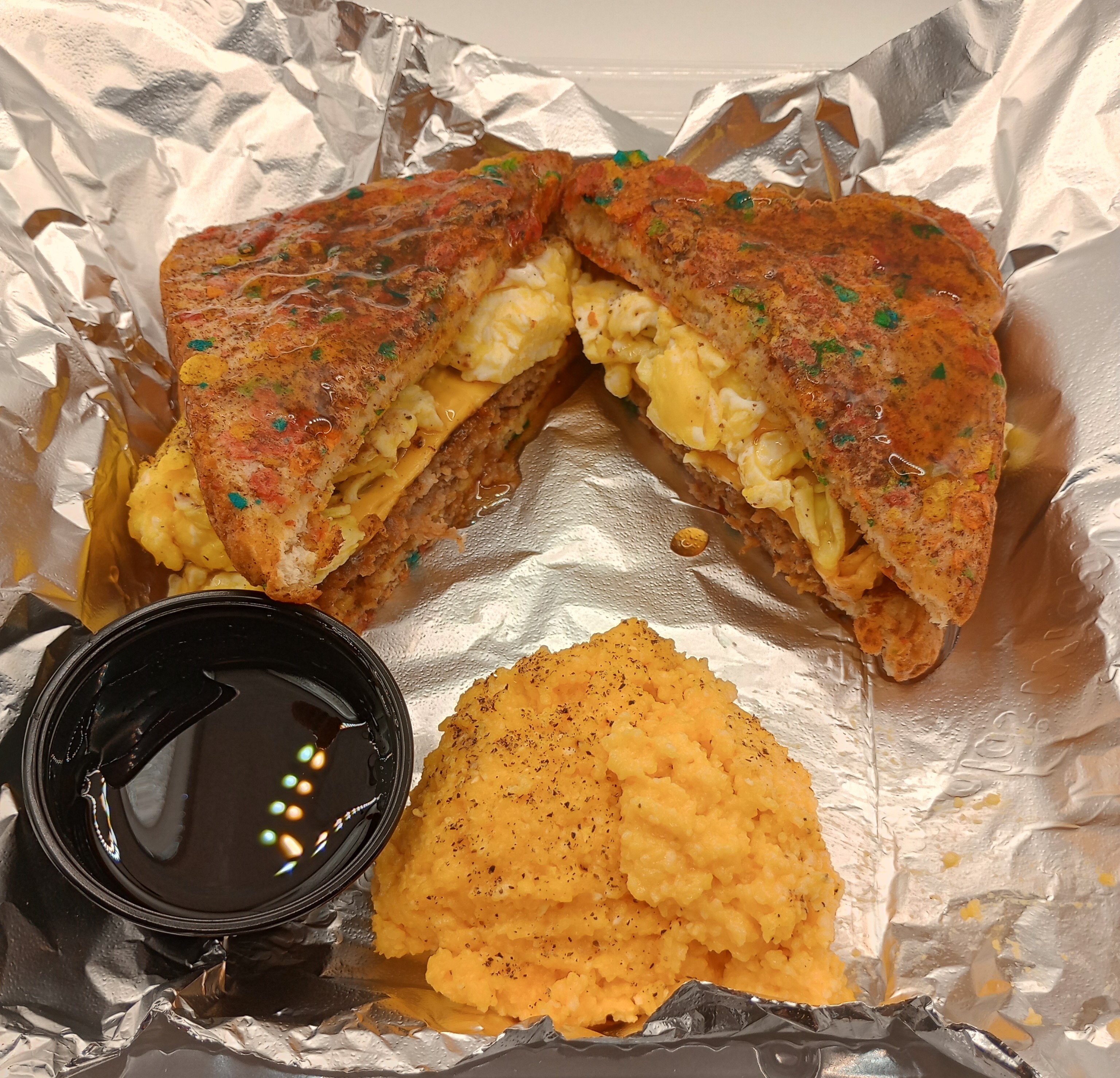 Arranged Food and Objects