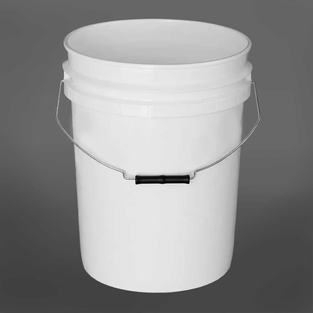 Bidon Plastico blanco