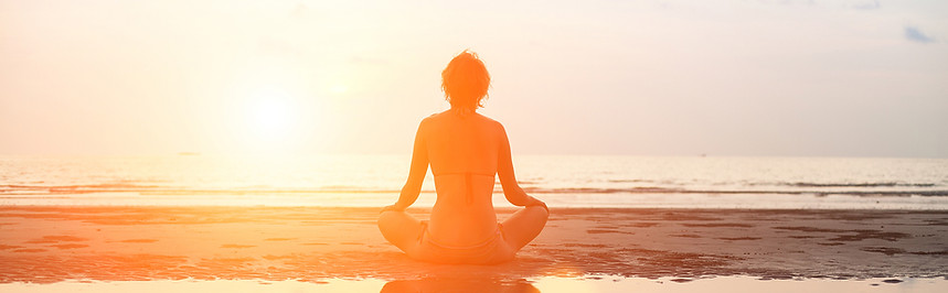 Meditação pelo mar